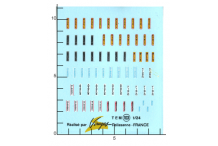 Décalcomanie Ceinture sécurité 1/24 (REF : 103)
