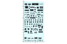 Décalcomanie Compteurs 1/24 (REF : 106)