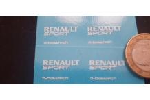 decalcomanie renault sport bosstech 1/43