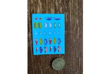 Décalcomanie DECO CAPOT PLAQUE RALLYE 1/43