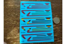 Décalcomanie citroen visa ehrono divers pays