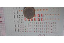 tenue mecanicien ferrari 1/43 decalcomanie decals