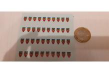 lot logo pompiers de paris 1/43