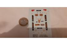 decals decalcomanie jdaimler x300 cabriolet corsica  1/43