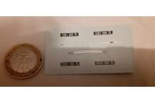 decals decalcomanie simca 1000 1/43