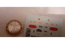 decals decalcomanie mazda mx 5 miate 1/43