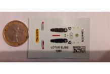 decals décalcomanie lotus elite 1996 1/43