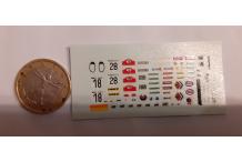 decals decalcomanie monte carlo alpine a110 1/87