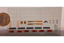 décals décalcomanie venturi 1/43