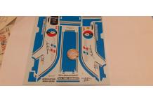 decals décalcomanie info recrutement gendarmerie   1/43 renault master