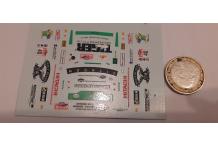 décalcomanie  decals Citroën SM Londres Sydney 2000     1/43