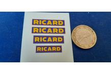 decals decalcomanie divers ricard pour citroen ds 1/43