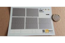 decals decalcomanie  sapeurs pompiers paris eclairage rideaux   1/43