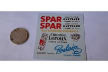 pub décalcomanie spar leroux poulain 1/43