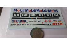 DECALCOMANIE DECALS  rover 3500 bathurst 1984   1/43 rose