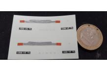 decals décalcomanie pour simca 1000 1/43