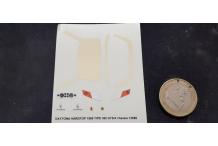 ferrari daytona hardtop 1969 tipo 365 gts 4  1/43 décals décalcomanie