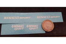 decals  decalcomanie sport renault 1/43 tour plastique news