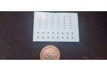 décalcomanie pour mercedes 1/43