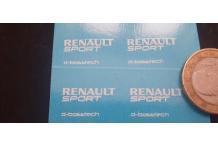 decalcomanie renault sport bosstech 1/43