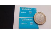 decals decalcomanie edf gdf je roule au gaz 1 euros