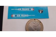 decals decalcomanie 1/43 rare dauphine air france  1 euros