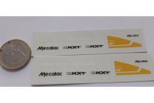 décalcomanie decals mecalac travaux public  1 euro