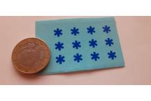 decals décalcomanie petite etoile bleue ambulance 1/43