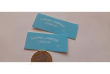 decals decalcomanie pompier var cogolin 1/43