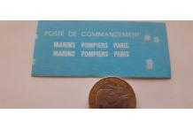 decals decalcomanie marins pompiers paris  1/43