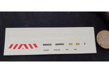 decals  decalcomanie gendarmerie renault r21 turbo 1/43