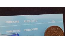 decals  decalcomanie  pourcirque etc publicité en blanc  15mm 1 /43 reasor