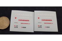 décalcomanie pour douane italie 1/43 carabinieri 1 euros