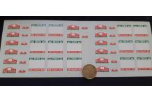 décalcomanie decals plaque rallye 1/18 portugal 1990 à 1999