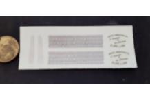 decalcomanie pompier euro et loir plus tole inox 1/43