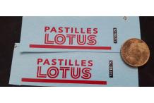 décals décalcomanie pastille lotus pour peugeot 203 break 1/43 1N
