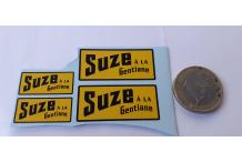 suze jaune  decalcs décalcomanie 1/43   c 1euro