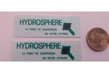 décalcomanie decals citroen ds hydrosphere 1/43
