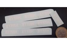 decals decalcomanie promo byrrh renault 4 cv 1/43