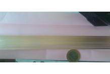 photodecoupe baguette filet  d aluminium pour flanc de voiture 1/43