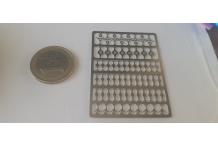 photodecoupe papillon pour roues ancienne 1/43 rayon ferrari etc