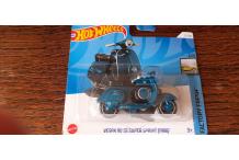 rare scooter vespa hotwheels 1/64 sous blister