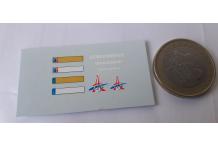 decals décalcomanie gendarmerie paris 1/43 cahier A