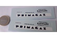 decals décalcomanie primagaz peugeot 203 break  1/43 cahier A