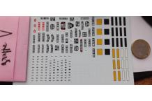 decals decalcomanie ancienne plaque immatriculation 1/43