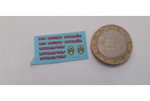 decals décalcomanie 1/87 les jouets citroen livraisons