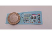 decals décalcomanie 1/87 alpine a 110 a110