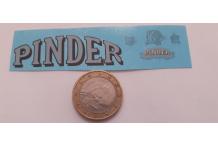 decals décalcomanie 1/43 pinder couleur gris argent