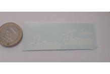 decals decalcomanie sultane  1/43 renault 4cv cahier 1E