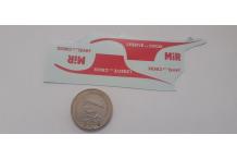 decals decalcomanie mir lessive la croix 1/43 renault 4cv cahier 1E